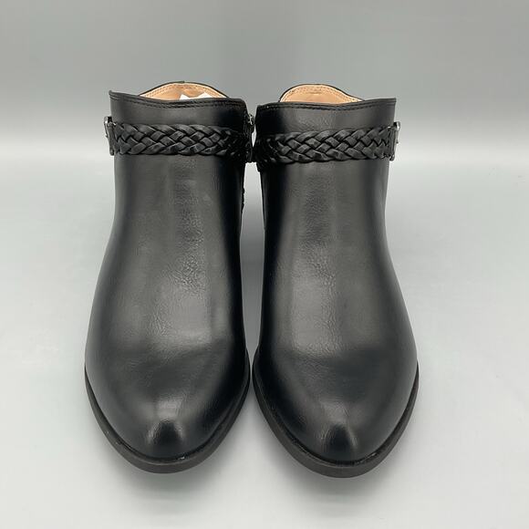 NEW Lifestride Women’s Adriana Ankle Boots Black Size 10W - Picture 3 of 10